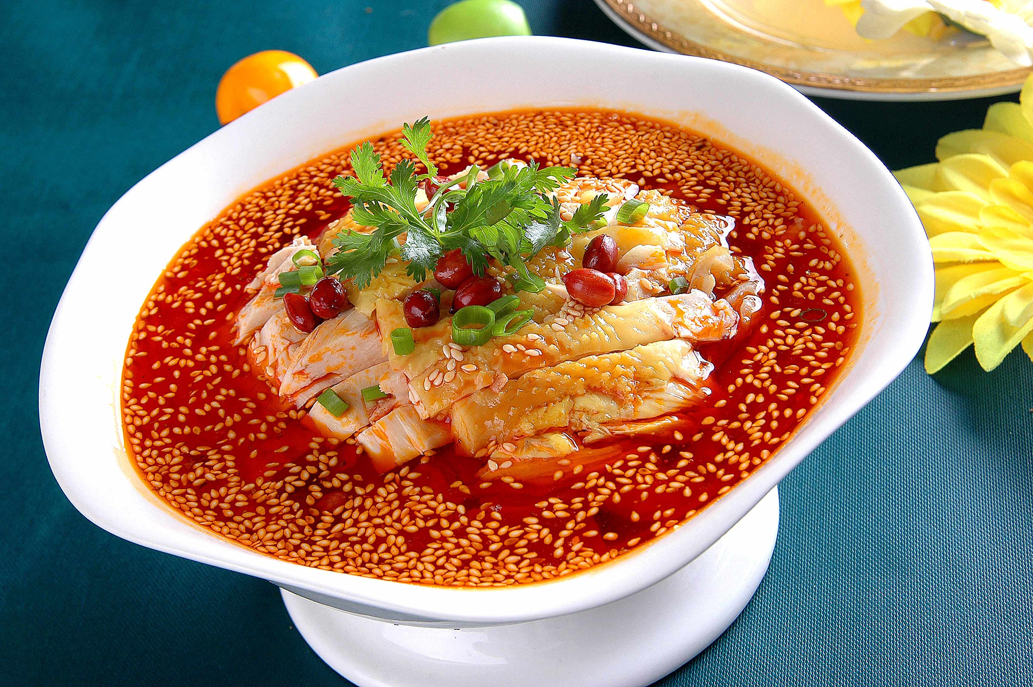 红油棒棒鸡